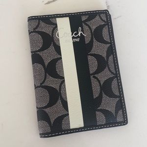 Coach passport wallet